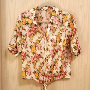 Floral summer top